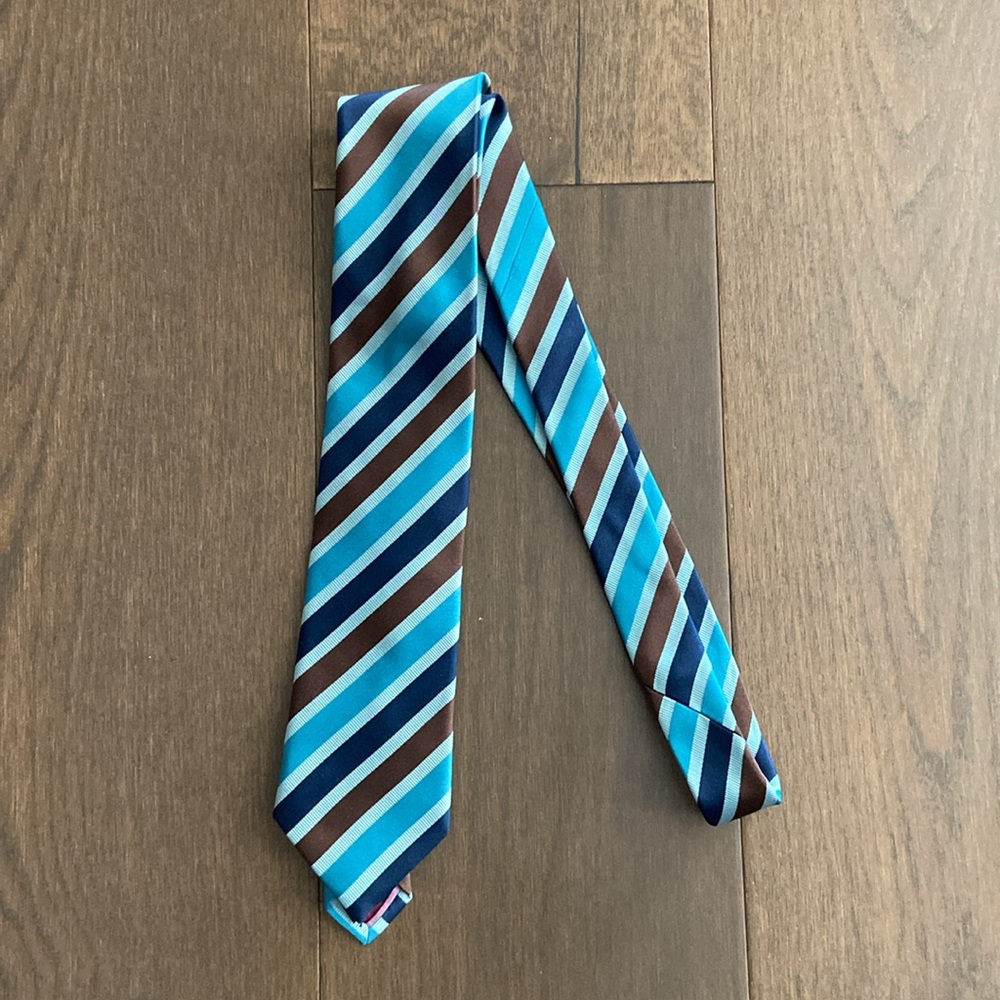 Striped Silk Tie